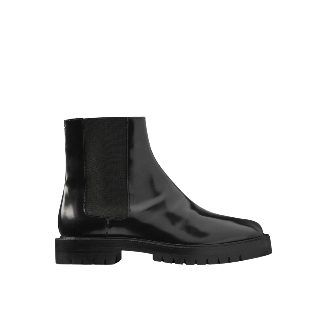S57WU0275P3827H8396 Maison Margiela Tabi Chelsea Boot Black