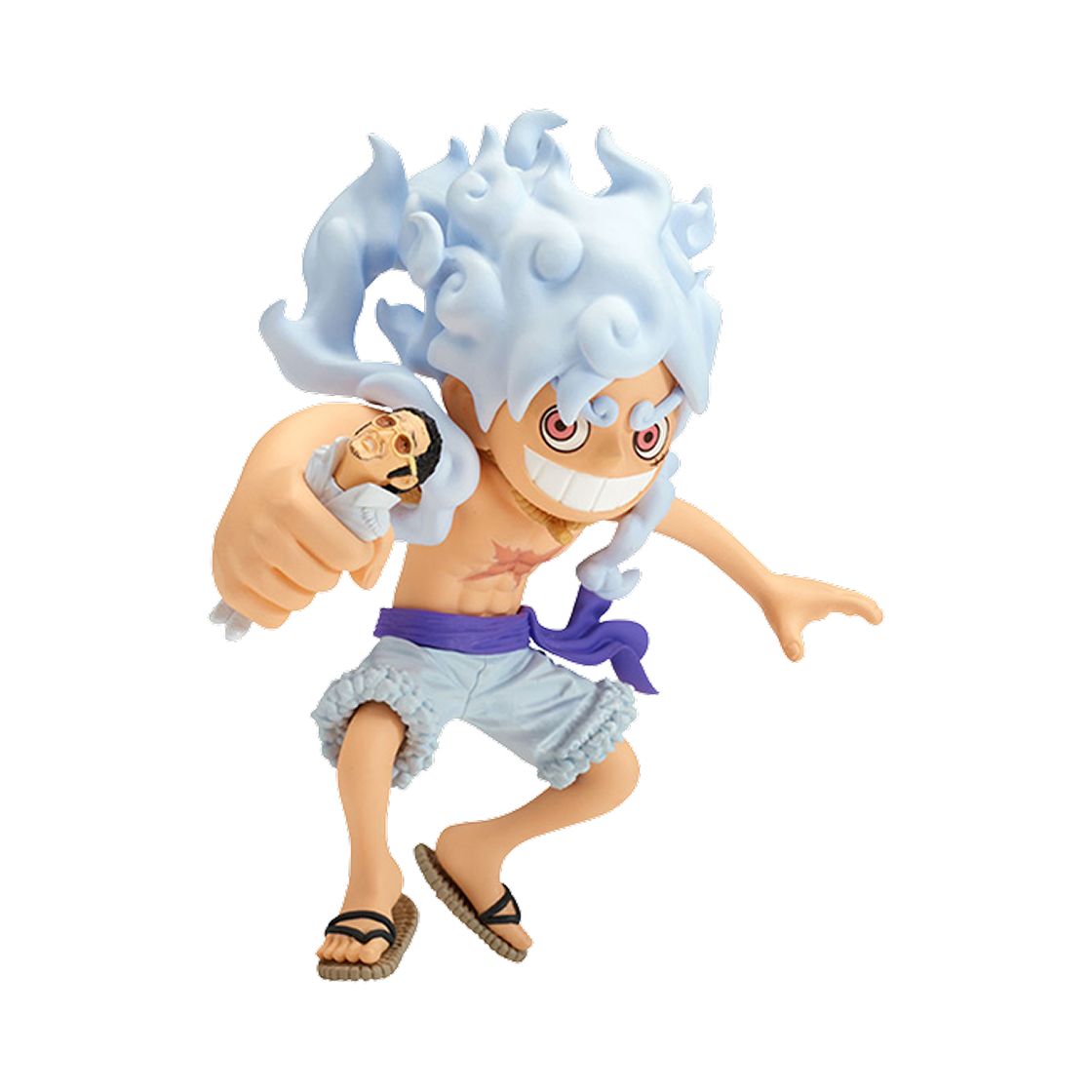 - Banpresto One Piece Mega World Collectable Figure Monkey D. Luffy VS Borsalino