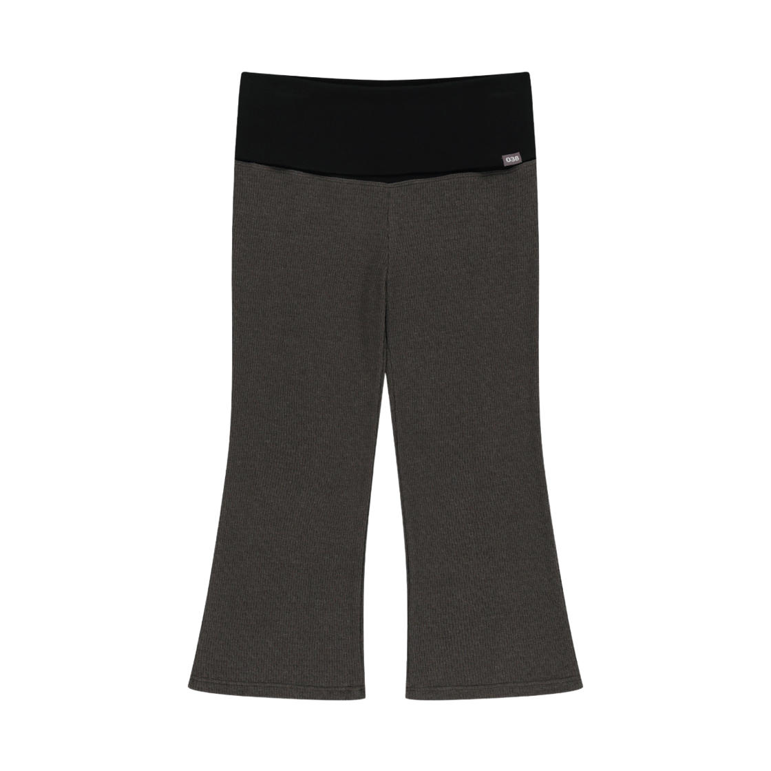 CY26FSBTPA303 COYSEIO 038 Mini Waffle Folding Leggings Charcoal