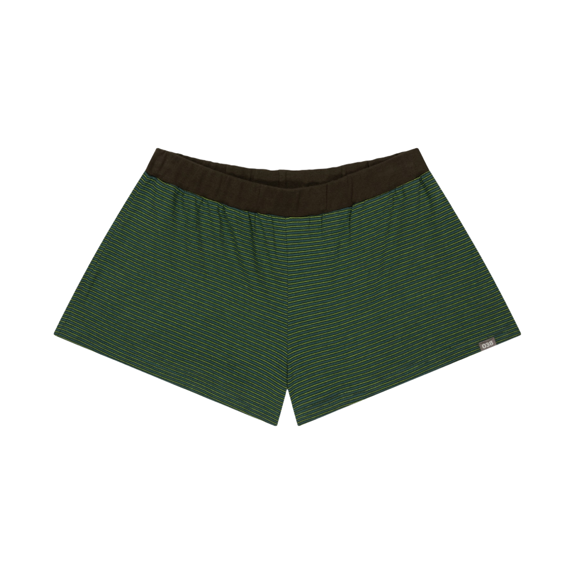 코이세이오 038 핀 스트라이프 쇼츠 그린(COYSEIO 038 Pinstripe Shorts Green)