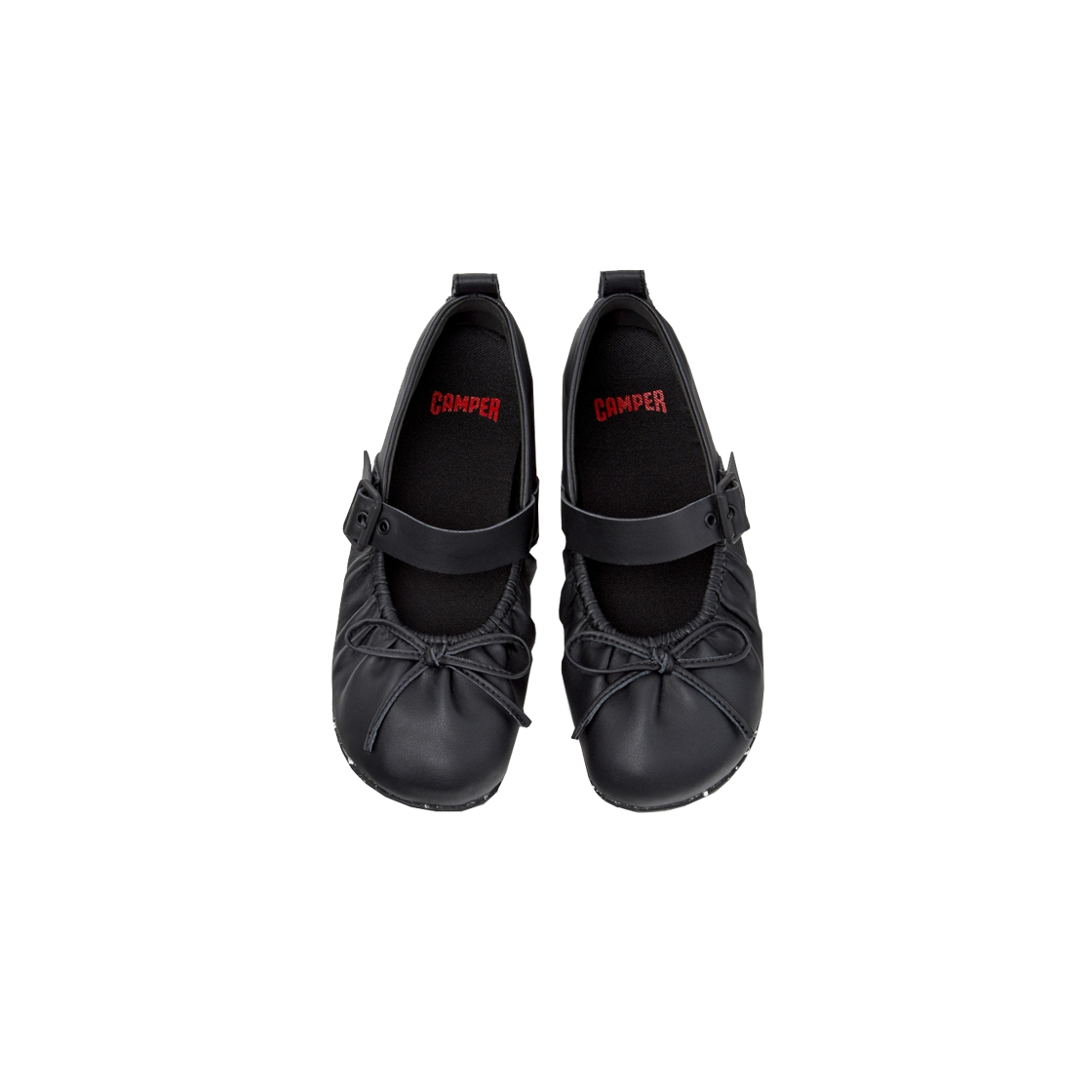 캠퍼 여성 와비 플랫슈즈 블랙(Camper Women Wabi Flat Black) - 3