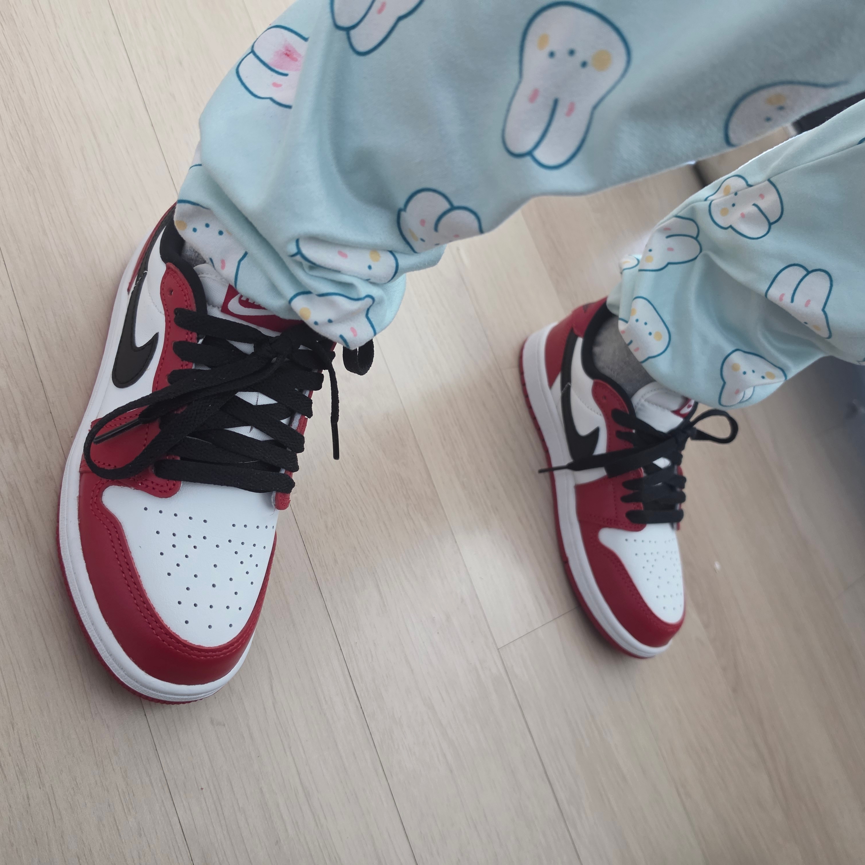 (PS) Jordan 1 Retro Low OG Chicago 착용 스타일