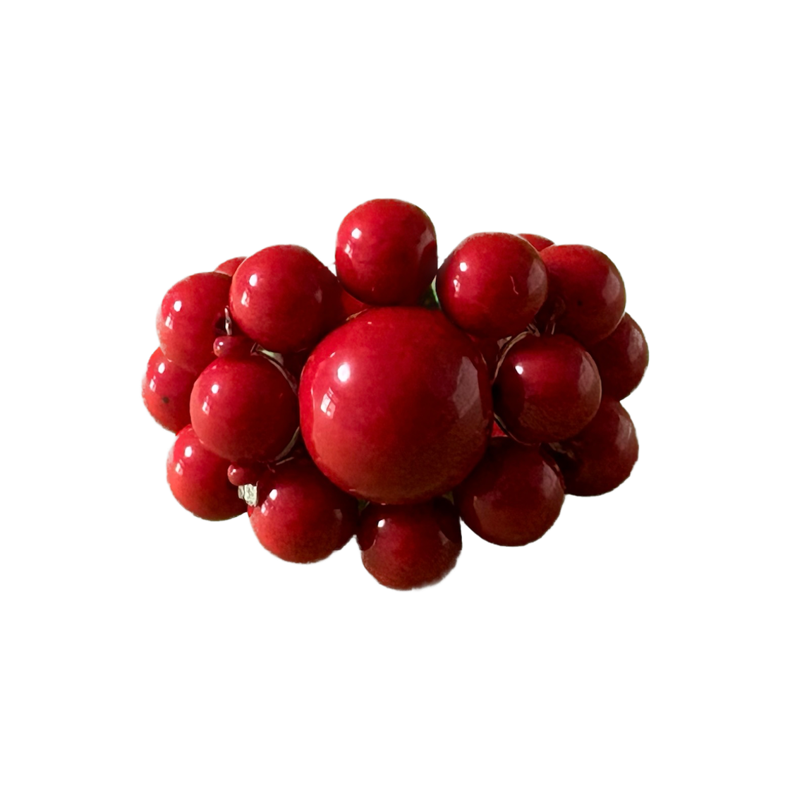 쥬얼리곽 메가플라워 링 레드