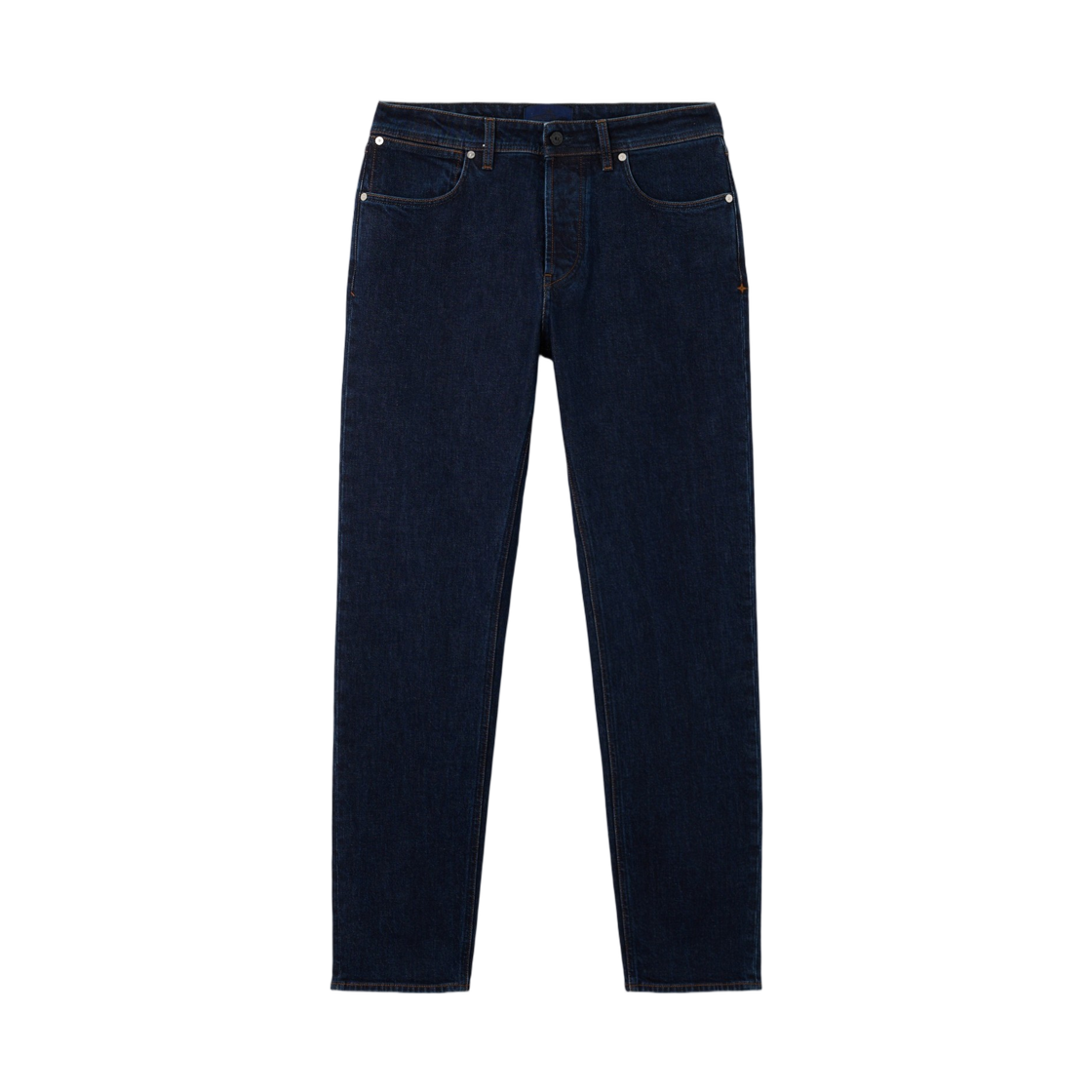 L1S14J1000-07S0J12-VJ201 Stone Island J100007 Stretch Indigo Denim-Rinsed Slim-Fit Five-Pocket Jeans Blue Rinse - 26SS