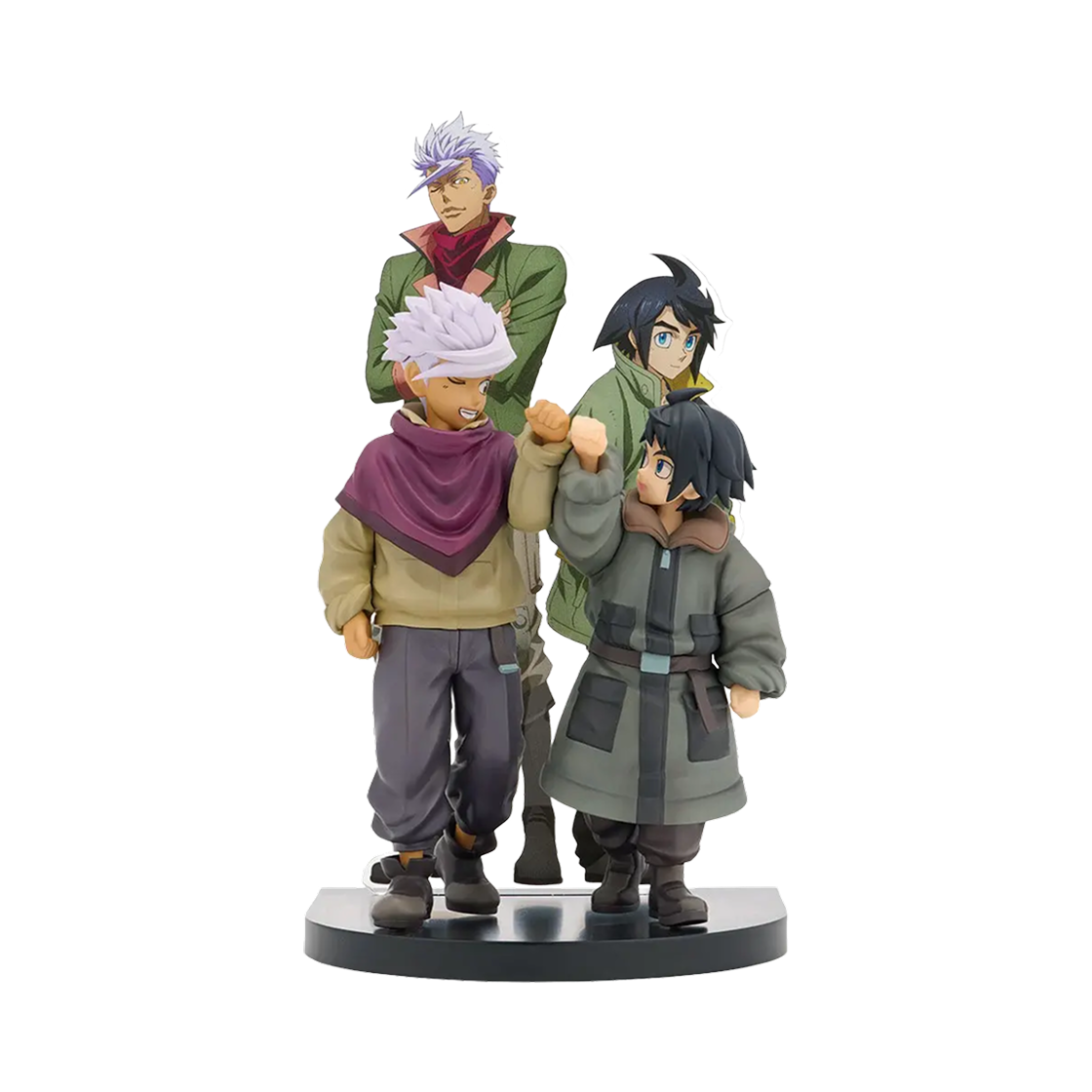 - Bandai Ichiban Kuji Mobile Suit Gundam Iron-Blooded Orphans B Prize Mikazuki Augus & Orga Itsuka Figures