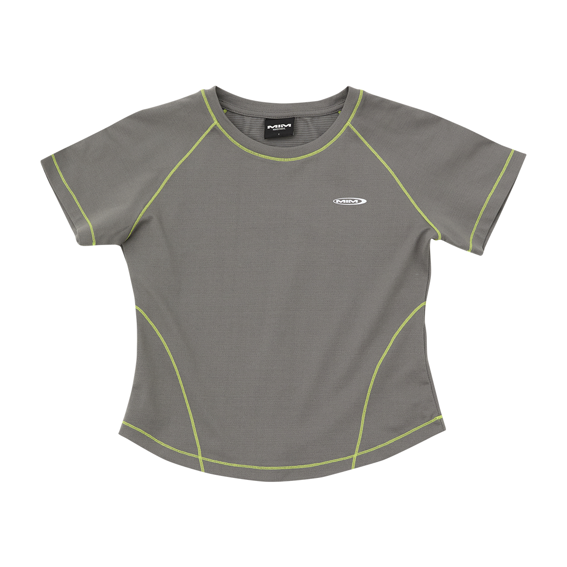 엠아이엠 무브 스컬프트 티셔츠 차콜 그레이(MIM Move Sculpt T-shirt Charcoal Grey)