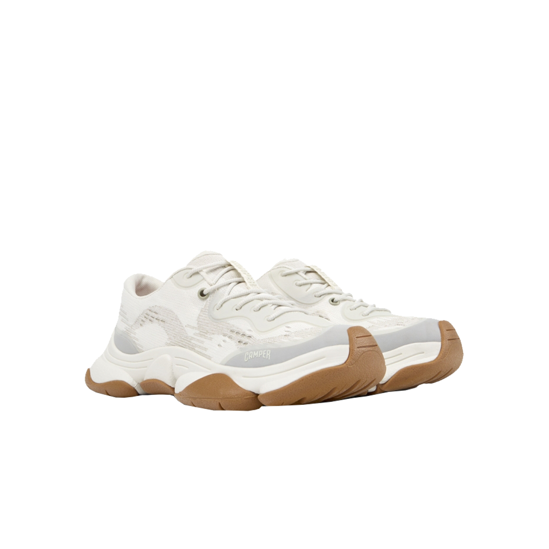 캠퍼 여성 카스트2 스니커즈 아이보리(Camper Women Karst 2 Sneakers Ivory) - 2