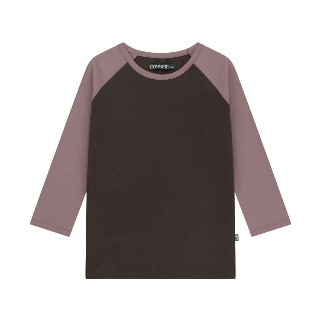 CY26FSTOLS306 COYSEIO 038 Color Mixed Raglan Capri Long Sleeve Charcoal