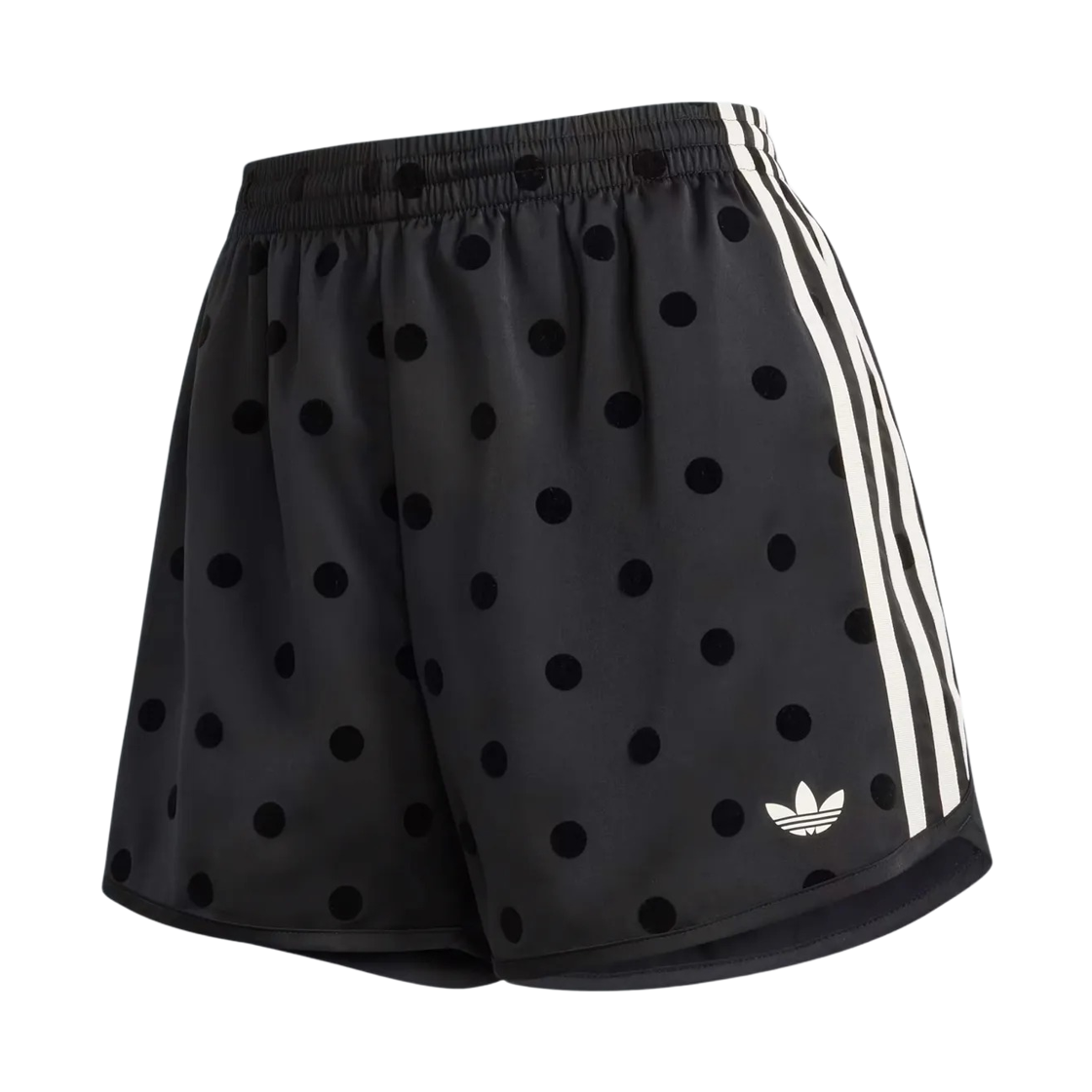 (W) 아디다스 오리지널스 폴카 닷 스프린터 쇼츠 블랙 - KR 사이즈((W) Adidas Originals Polka Dot Sprinter Shorts Black - KR Sizing) - 1