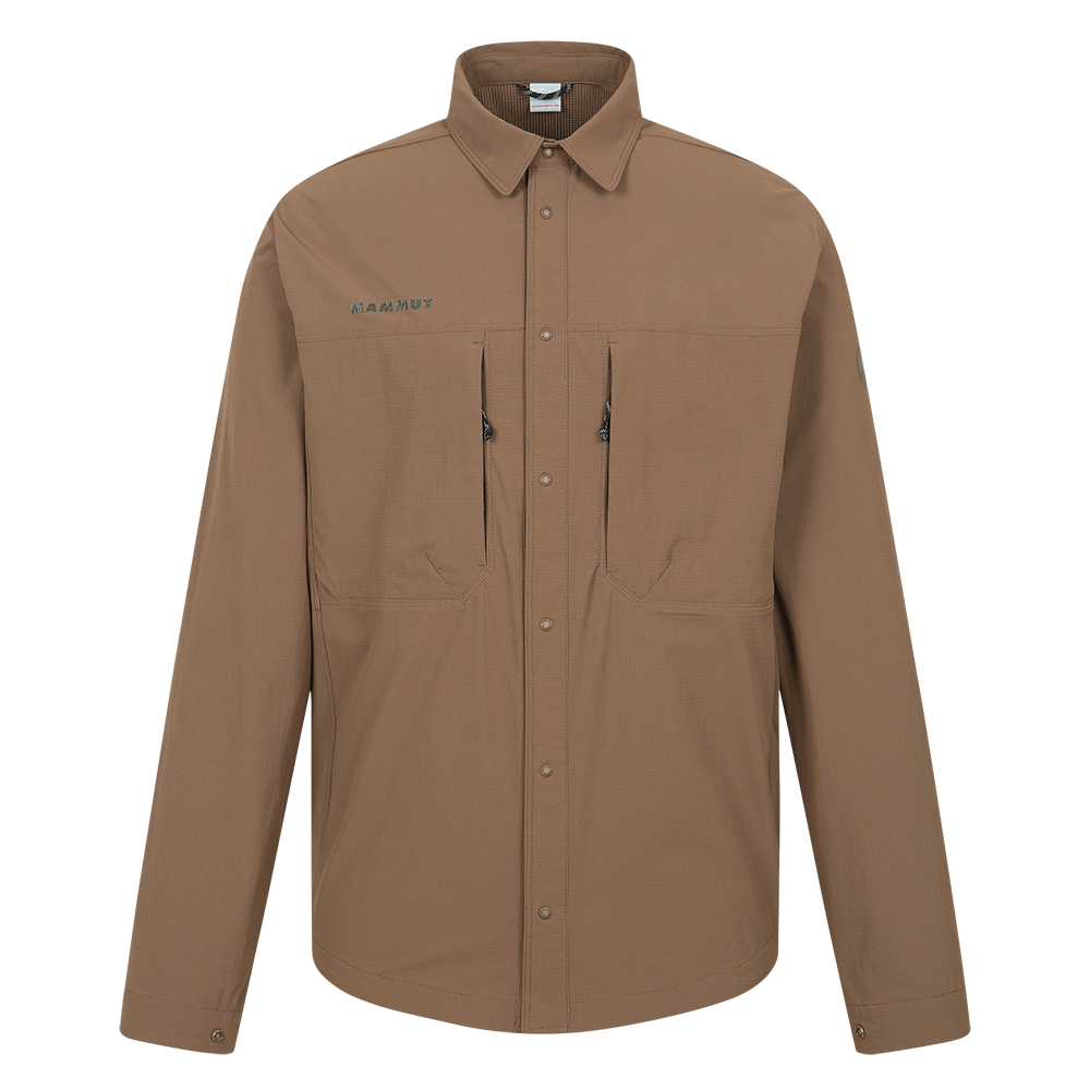 M11F5TF101 MAMMUT Aero Longsleeve Shirt Men Brown