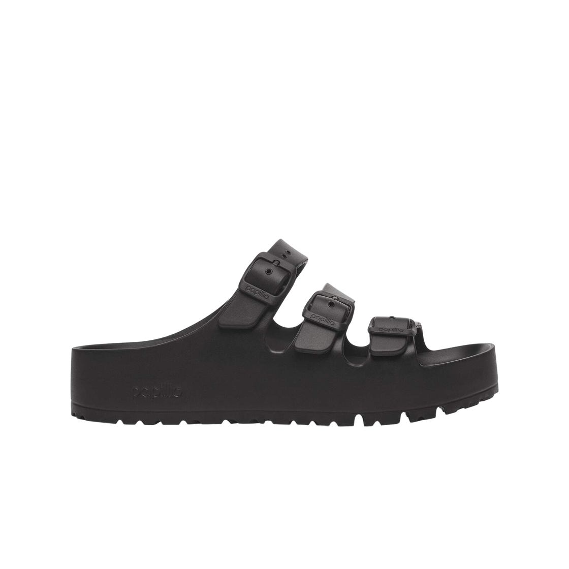 (W) 버켄스탁 플로리다 플렉스 플랫폼 블랙 - 내로우((W) Birkenstock Florida Flex Platform Black - Narrow) - 1