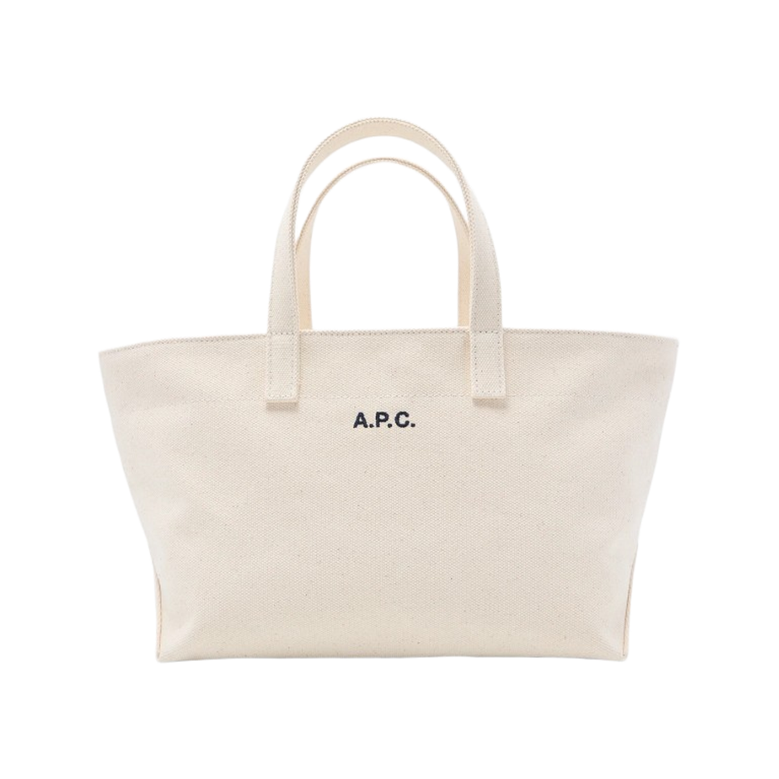 COHMP-F67045-AAD A.P.C. Le Drummer Toile Small Bag Ecru