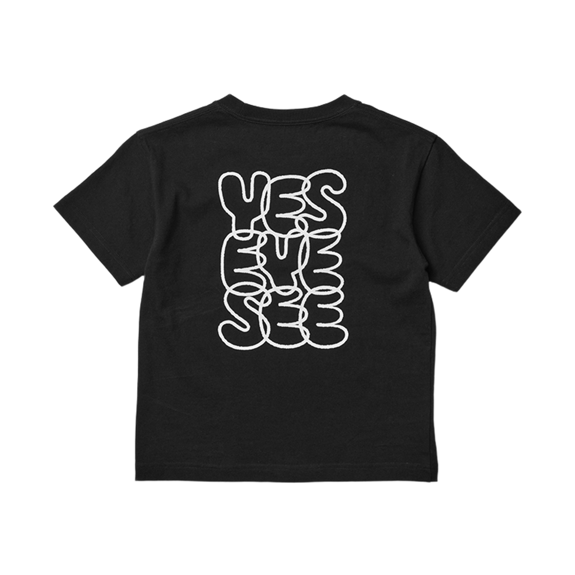 [더블적립]예스아이씨 씨로고 키즈티 블랙([더블적립]YESEYESEE C-Logo Kids Tee Black) - 2