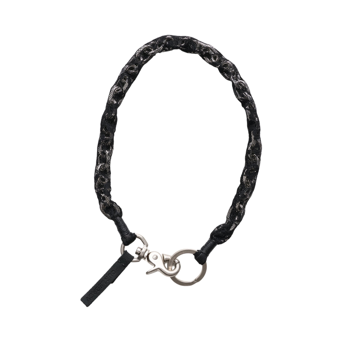 아워레가시 레이스 라돈 오닉스 블룸 플레라 레이스(Our Legacy Lace Ladon Onyx Bloom Fleura Lace)