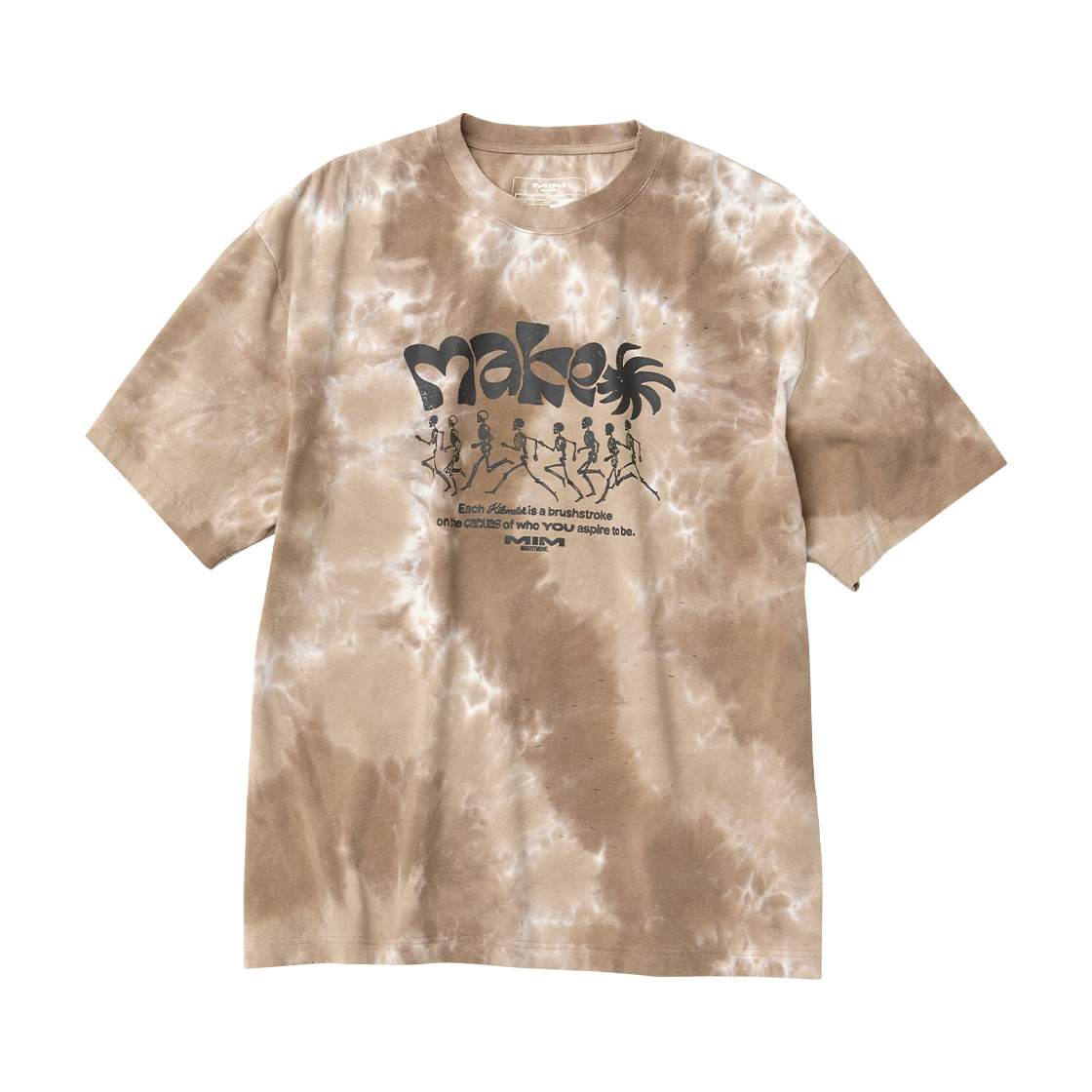 엠아이엠 스컬런 티셔츠 카키(MIM Skullrun T-shirt Khaki)