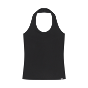 COYSEIO 038 Halter Neck Sleeveless Black