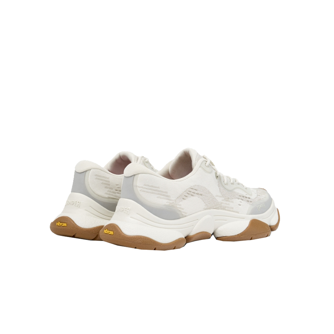 캠퍼 여성 카스트2 스니커즈 아이보리(Camper Women Karst 2 Sneakers Ivory) - 4
