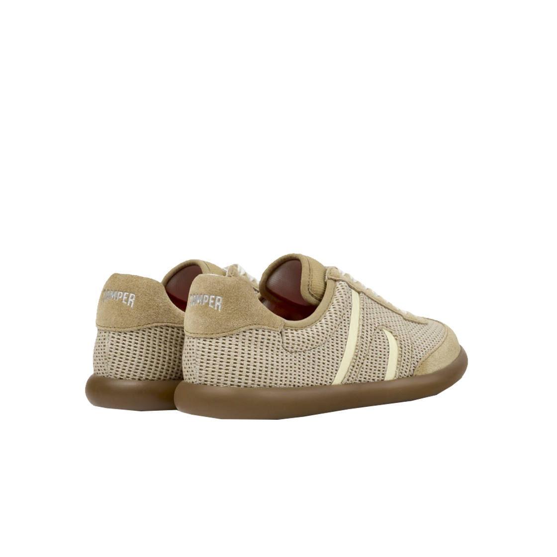 캠퍼 여성 펠로타스 솔라 스니커즈 베이지(Camper Women Pelotas Soller Sneakers Beige) - 4