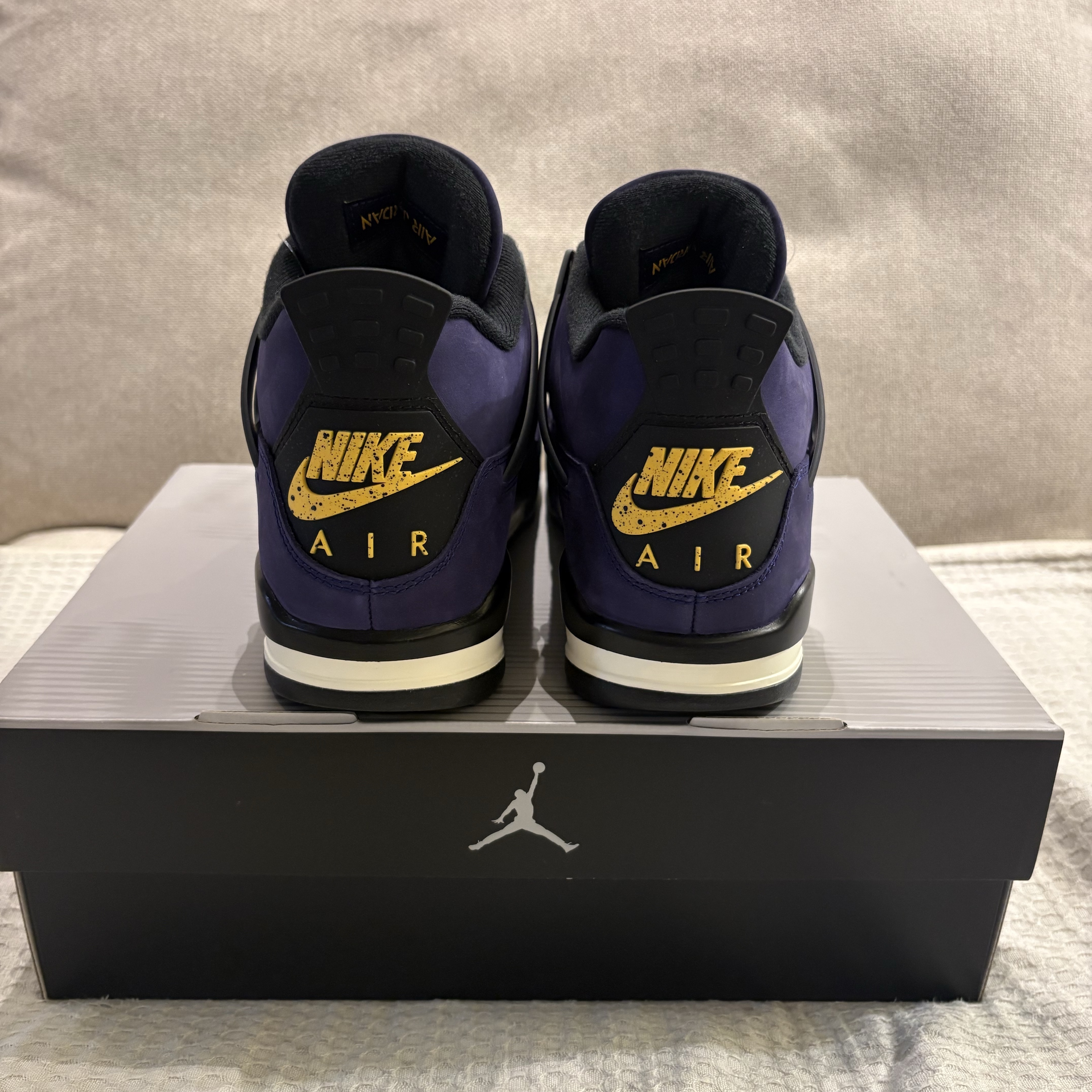 Jordan 4 Retro Imperial Purple 착용 스타일 - 4