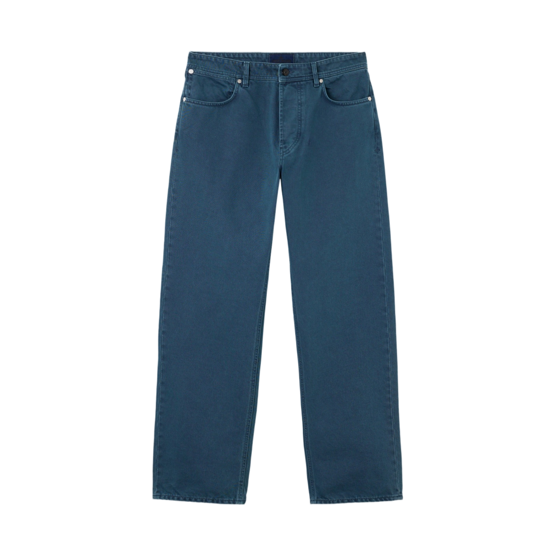 L1S14J1000-05S0J18-V0021 Stone Island J100005 Light Bull Denim Indigo-TC Regular-Straight-Fit Five-Pocket Jeans Indigo - 26SS