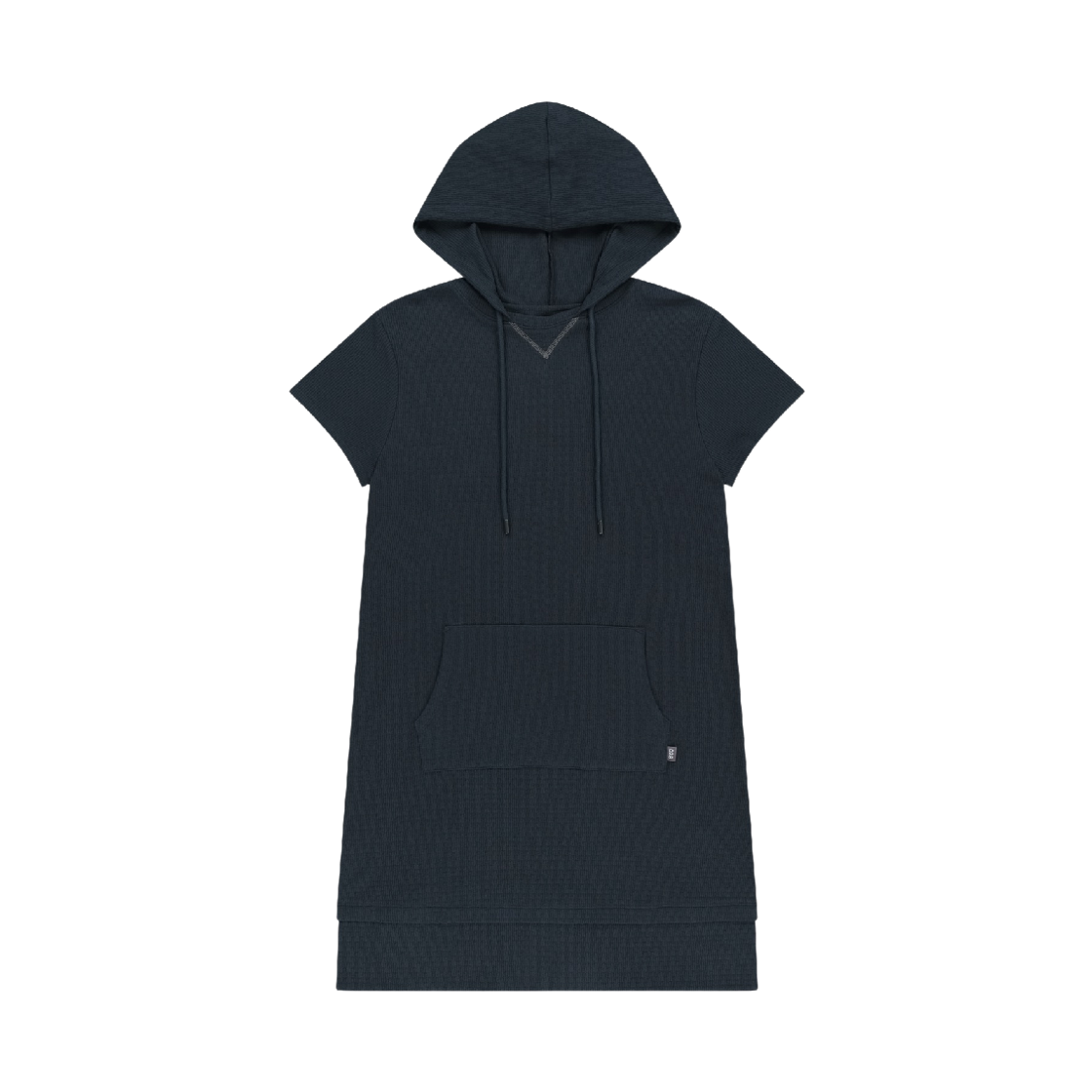 코이세이오 038 미니 와플 하프 후디 원피스 네이비(COYSEIO 038 Mini Waffle Half Hoodie One Piece Navy)