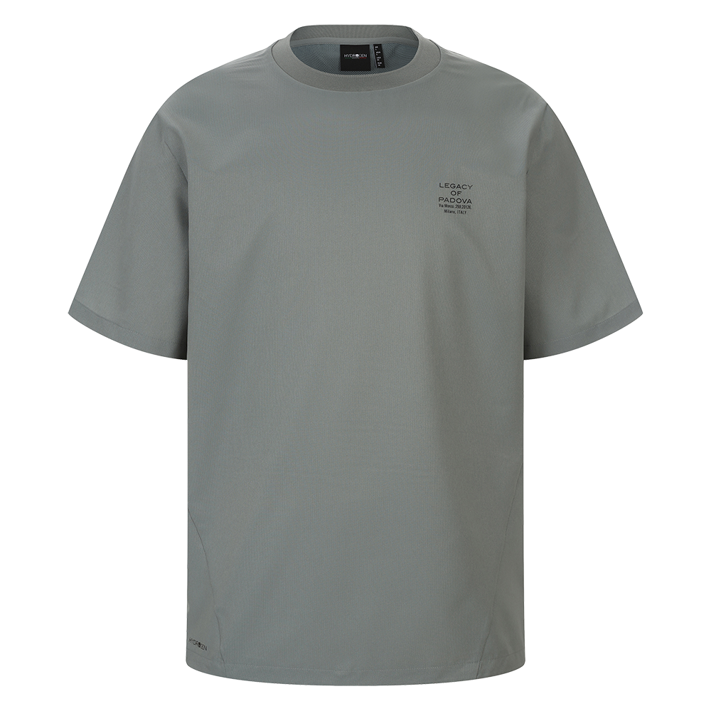 하이드로겐 남성 에어닷 우븐 반팔 티셔츠 민트(HYDROGEN Men's Perforated Woven Short Sleeve T-Shirt Mint)