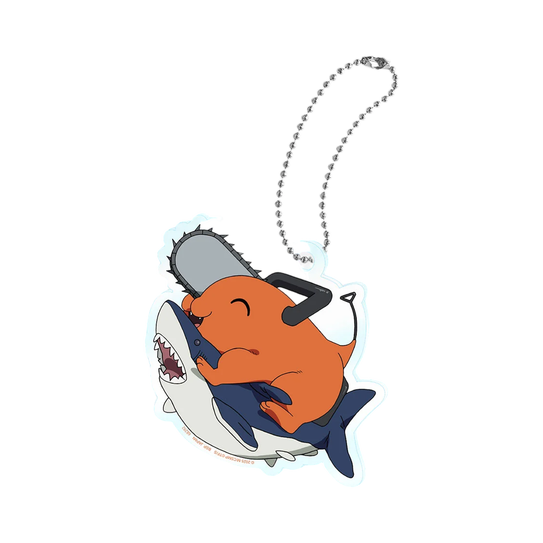 반다이 제일복권 쵸코토 무비 체인소 맨 레제 편 C상 포치타 아크릴 참 키링 C 버전(Bandai Ichiban Kuji Chokotto Movie Chainsaw Man Reze Arc C Prize Pochita Acrylic Charm Keyring C Ver.) - 1