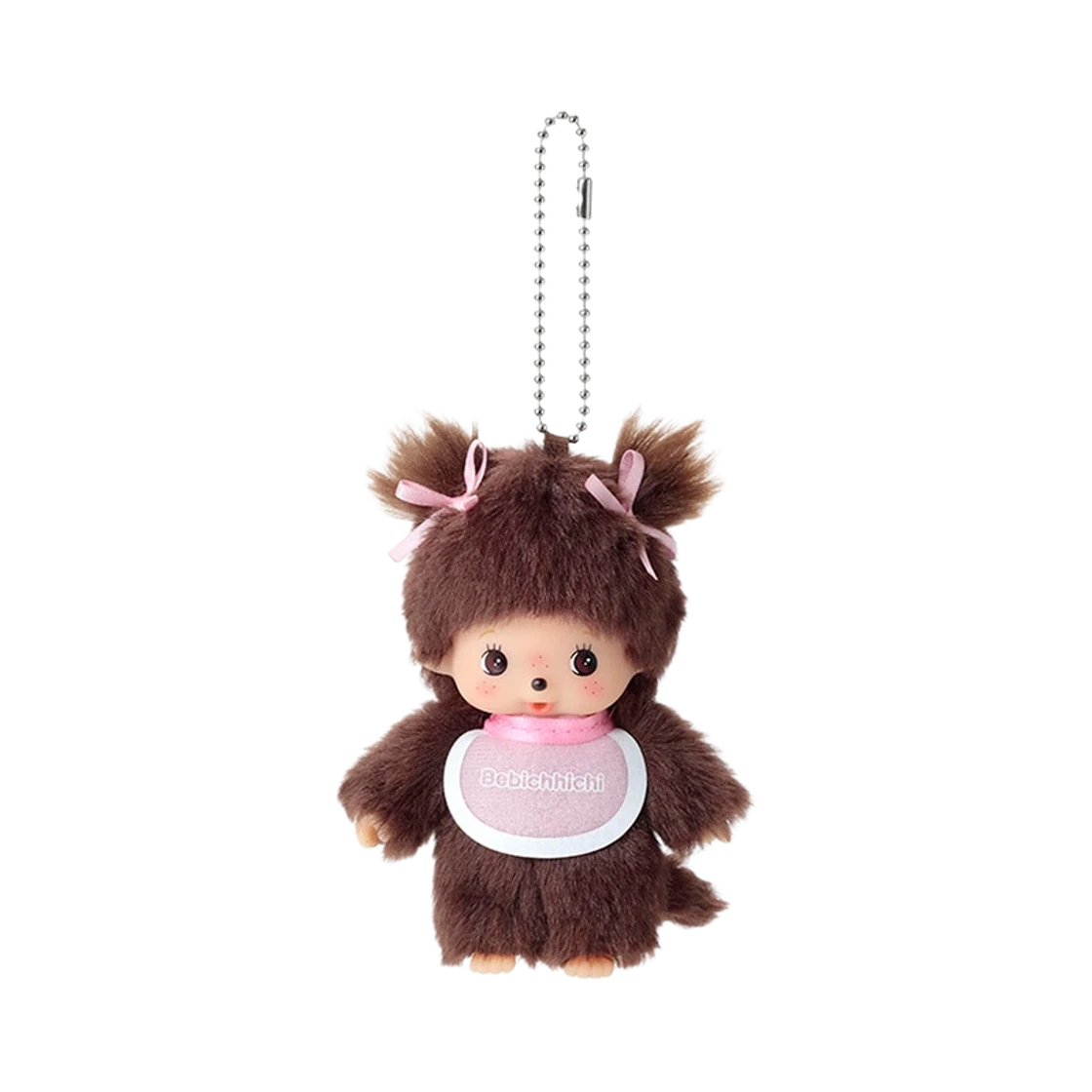 Monchhichi Monchhichi Bebichhichi Bighead Girl Key Chain Brown · ONE SIZE
