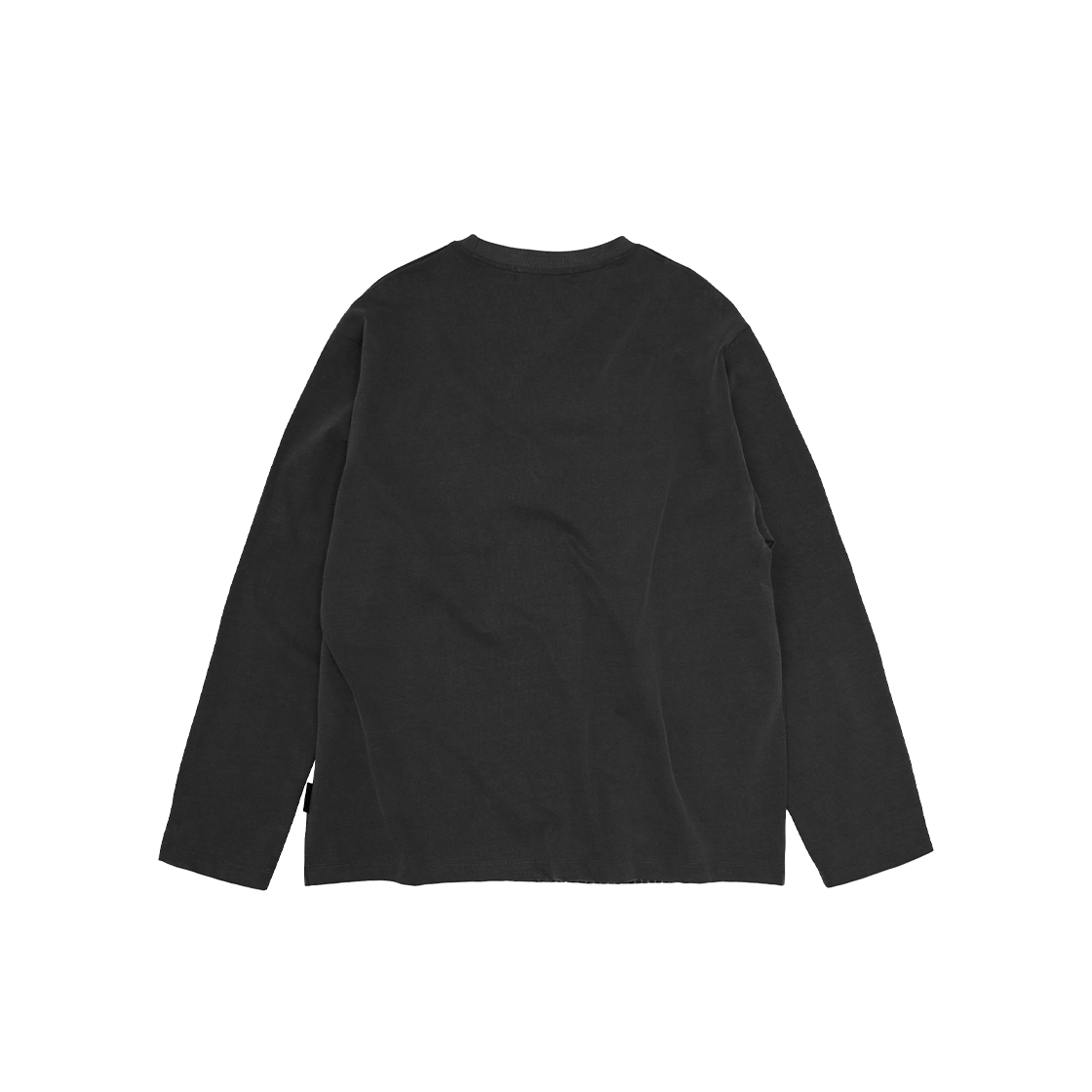 메아 일루전 프린트 롱슬리브 탑 차콜(MEA Illusion Printed L/S Top Charcoal) - 2