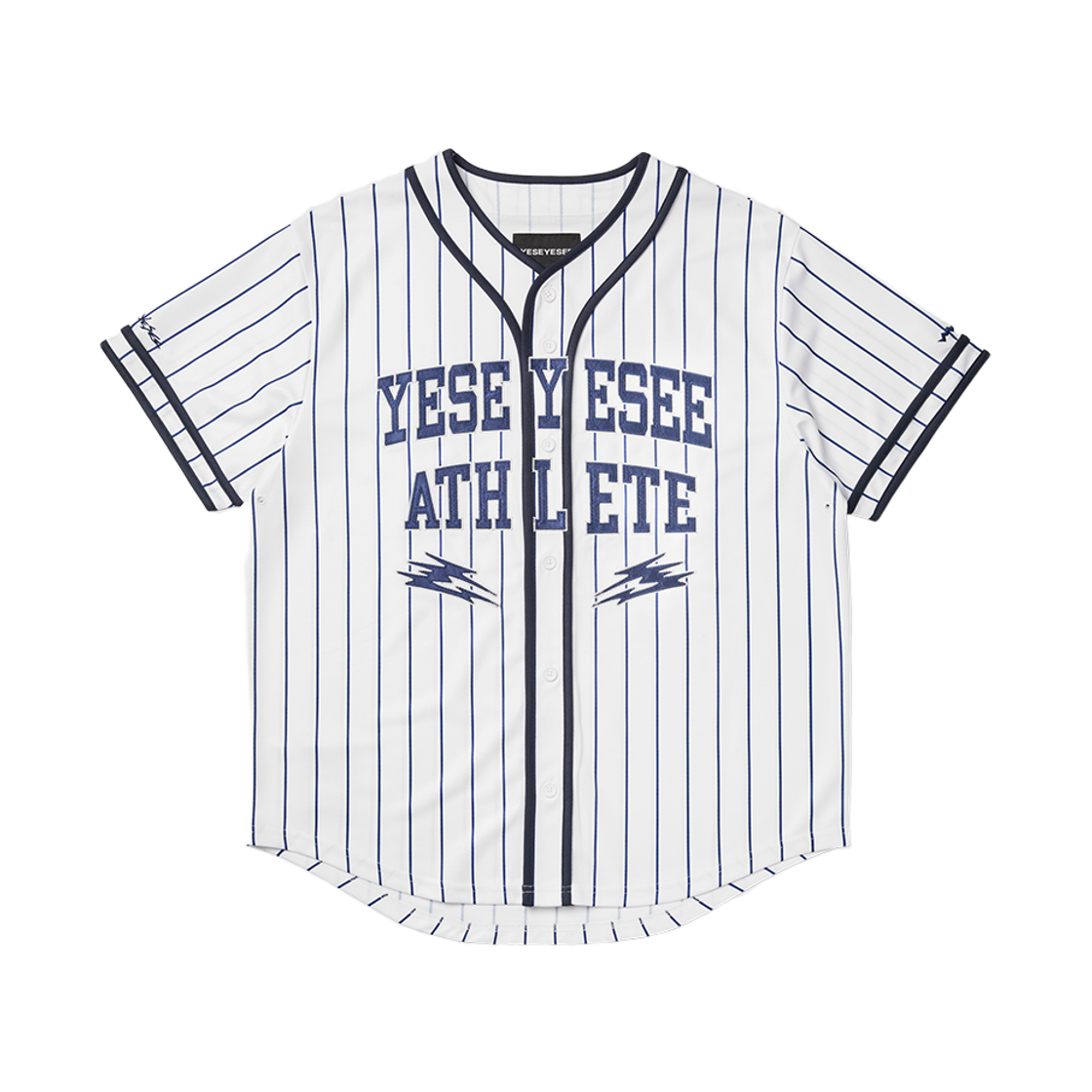 [더블적립]예스아이씨 예스 컬리지 베이스볼 져지 화이트([더블적립]YESEYESEE Y.E.S College Baseball Jersey White)