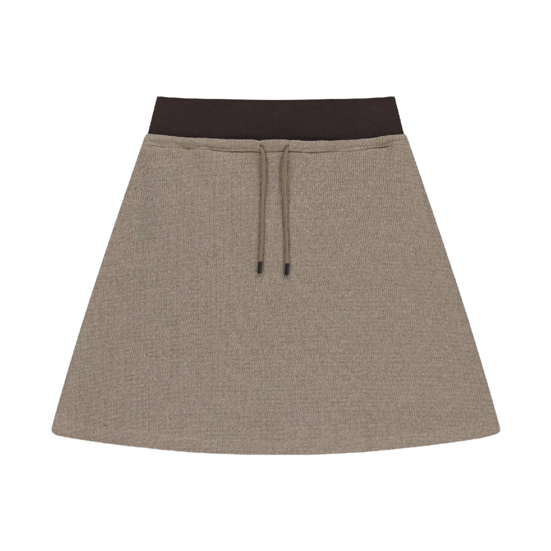 코이세이오 038 미니 와플 에이 라인 스커트 카푸치노(COYSEIO 038 Mini Waffle A-Line Skirt Cappuccino)