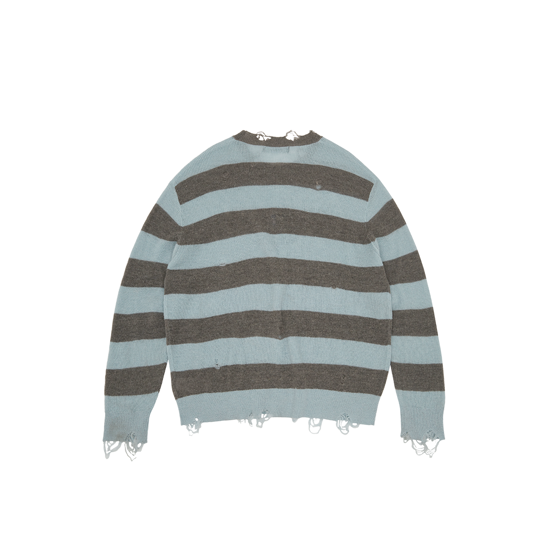 메아 빈티지 스트라이프 라이트웨이트 니트 세이지 그린(MEA Vintage Striped Lightweight Knit Sage Green) - 2
