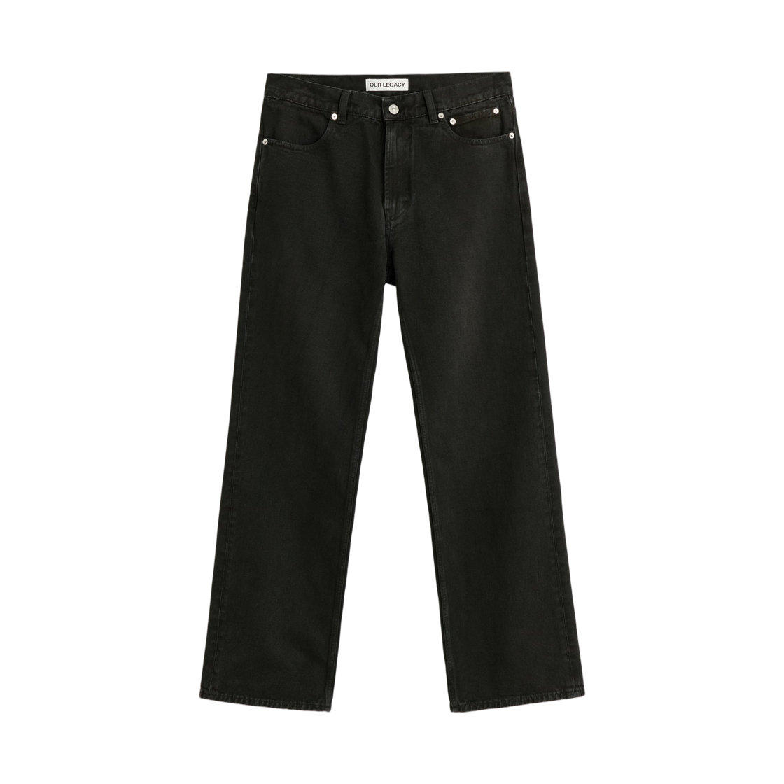 M2265CH Our Legacy Carlson Cut Overdyed Highway Black