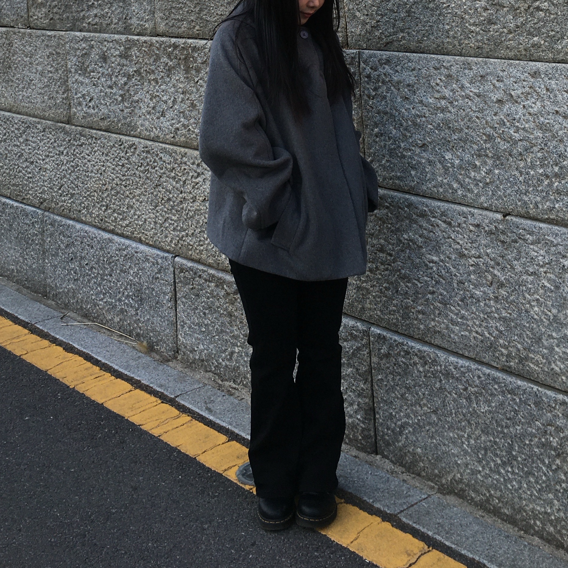 Dr. Martens 1461 Smooth Black 착용 스타일