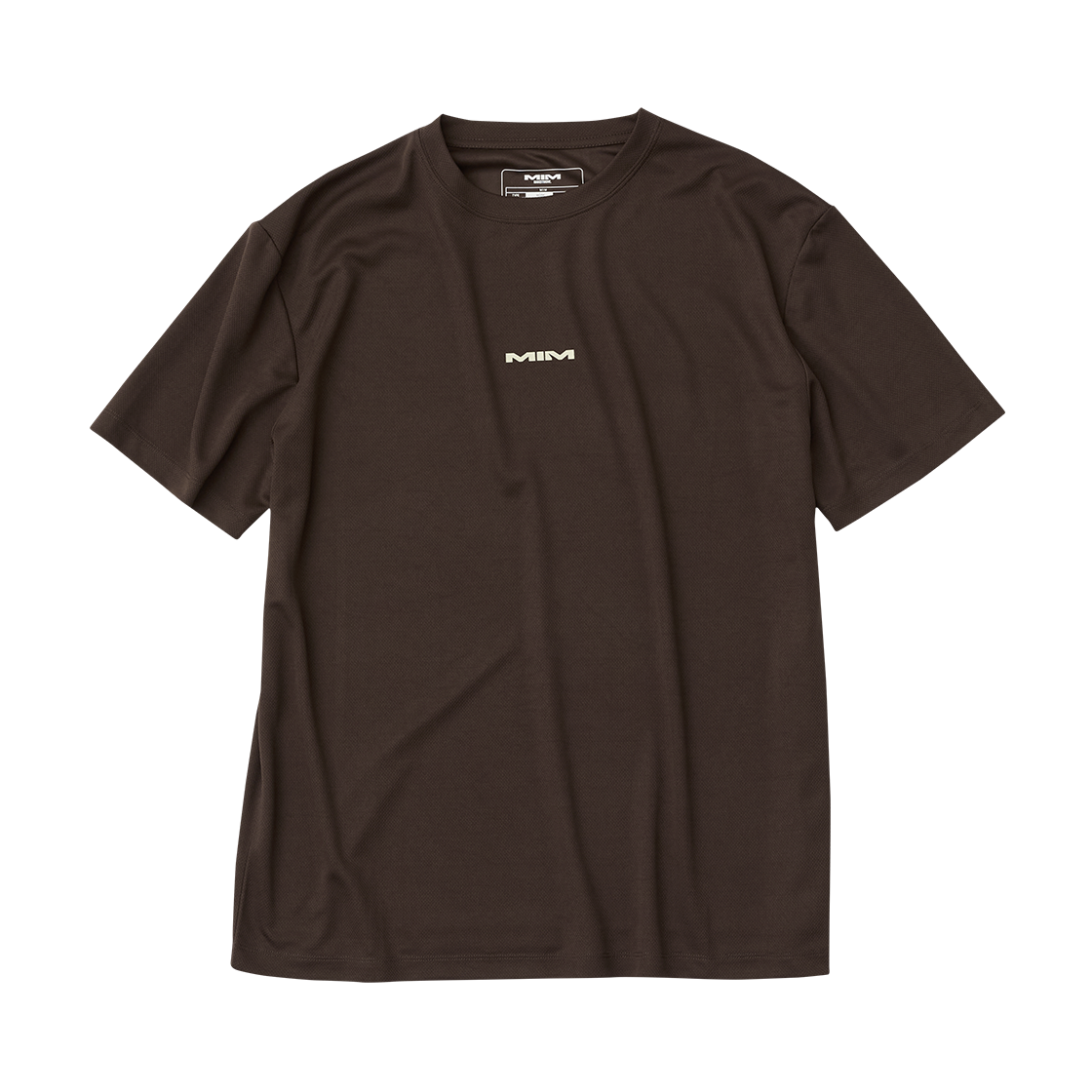 엠아이엠 볼드 폰트 티셔츠 브라운(MIM Bold Font T-shirt Brown)