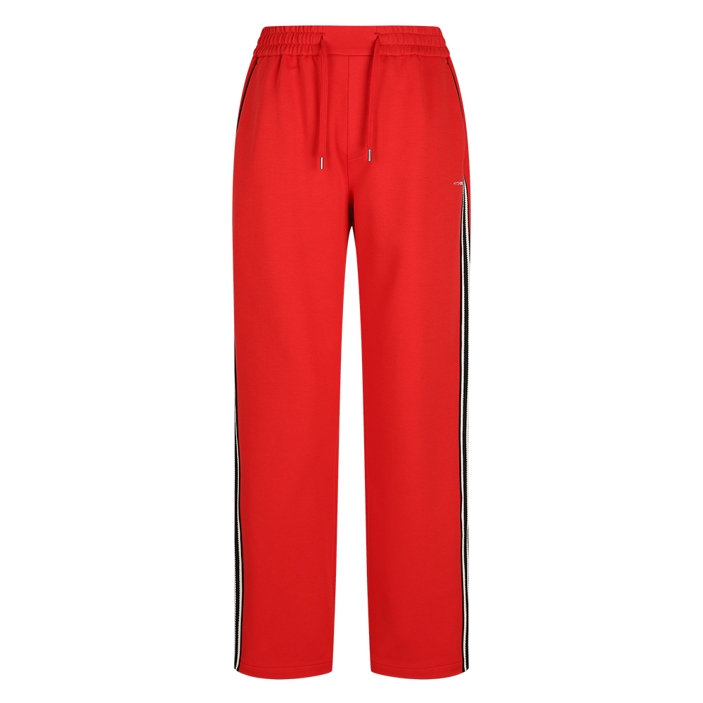 H11F1WP190 HYDROGEN Men’s Taped Color-Block Track Pants Red
