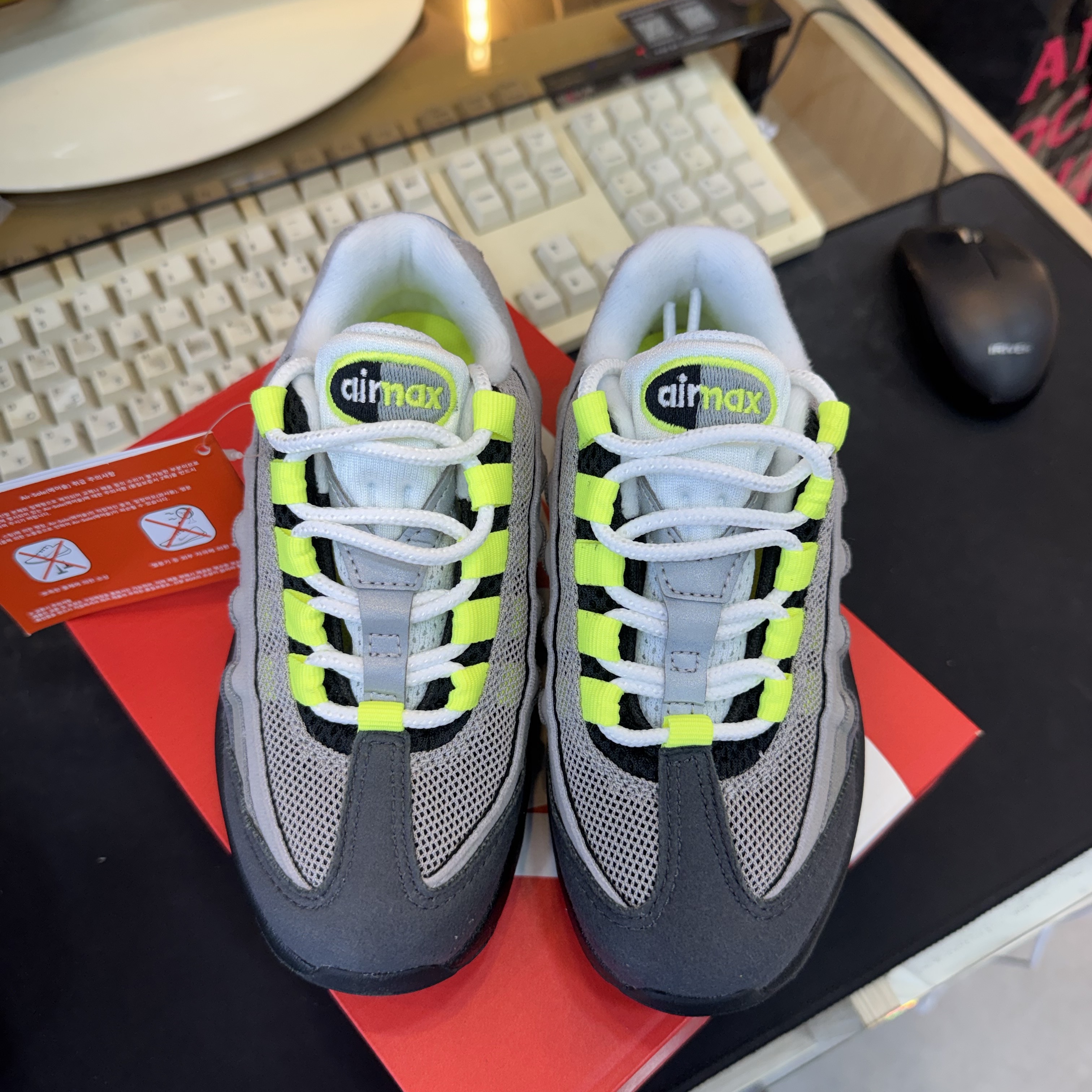 (PS) Nike Air Max 95 OG Neon 착용 스타일