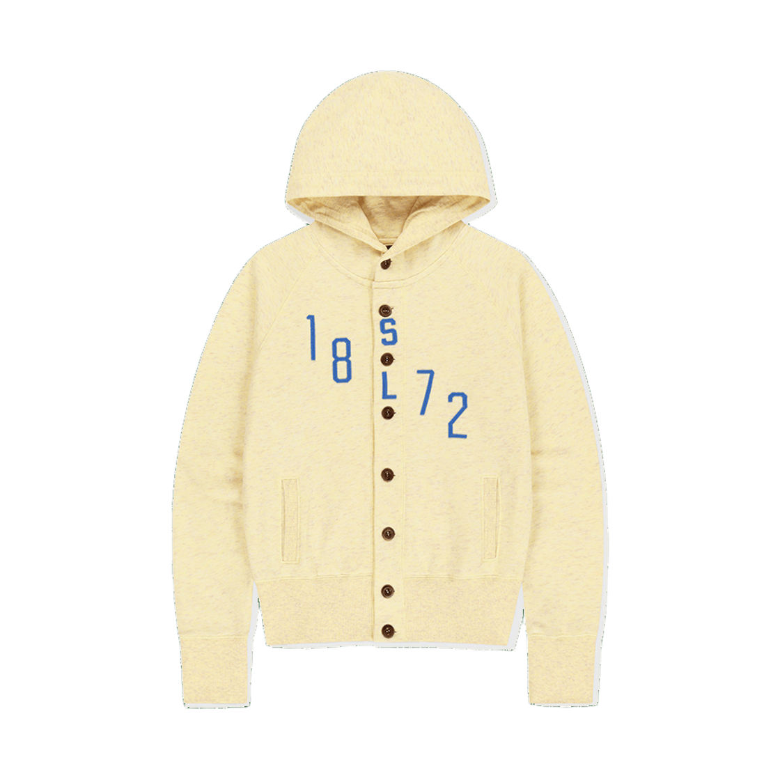 [트리플적립]썬러브 우먼스 1872 버튼 업 후디 헤더 옐로우([트리플적립]SUNLOVE W 1872 Button Up Hoodie Heather Yellow)