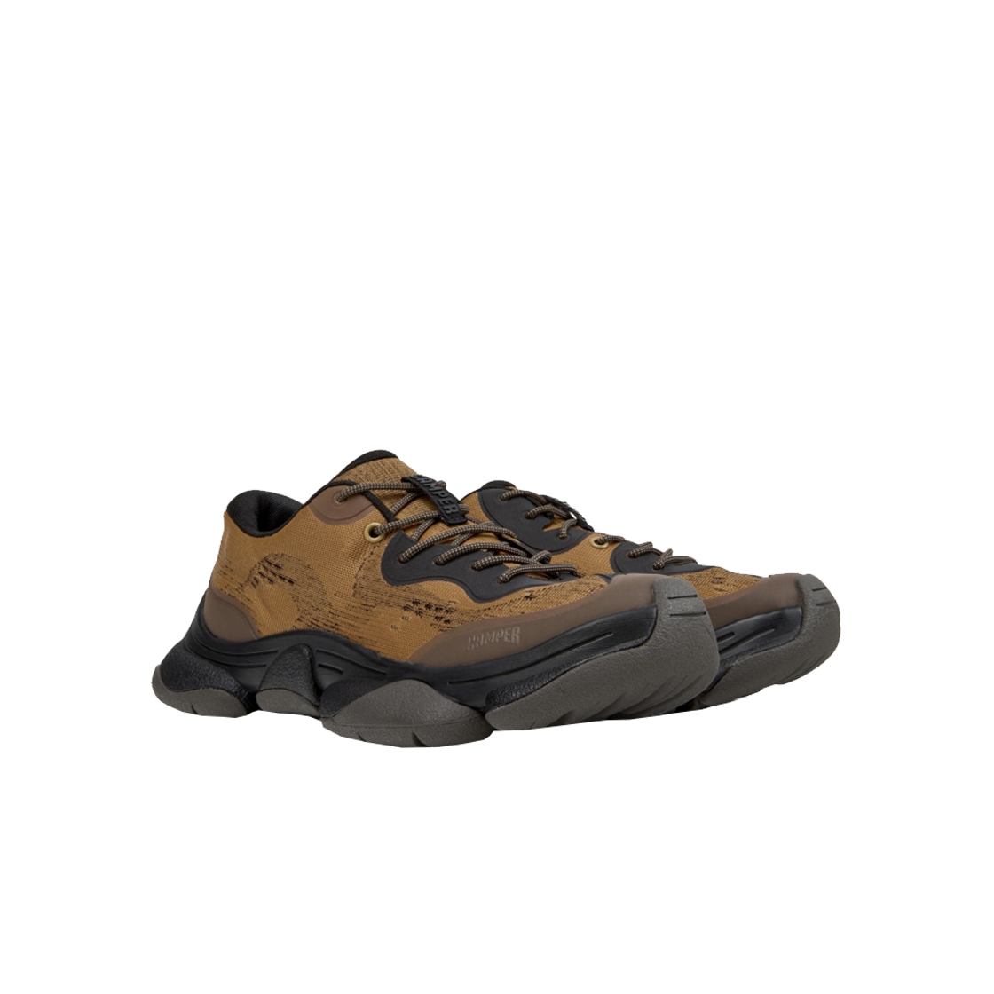 캠퍼 남성 카스트2 스니커즈 브라운(Camper Men Karst 2 Sneakers Brown) - 2