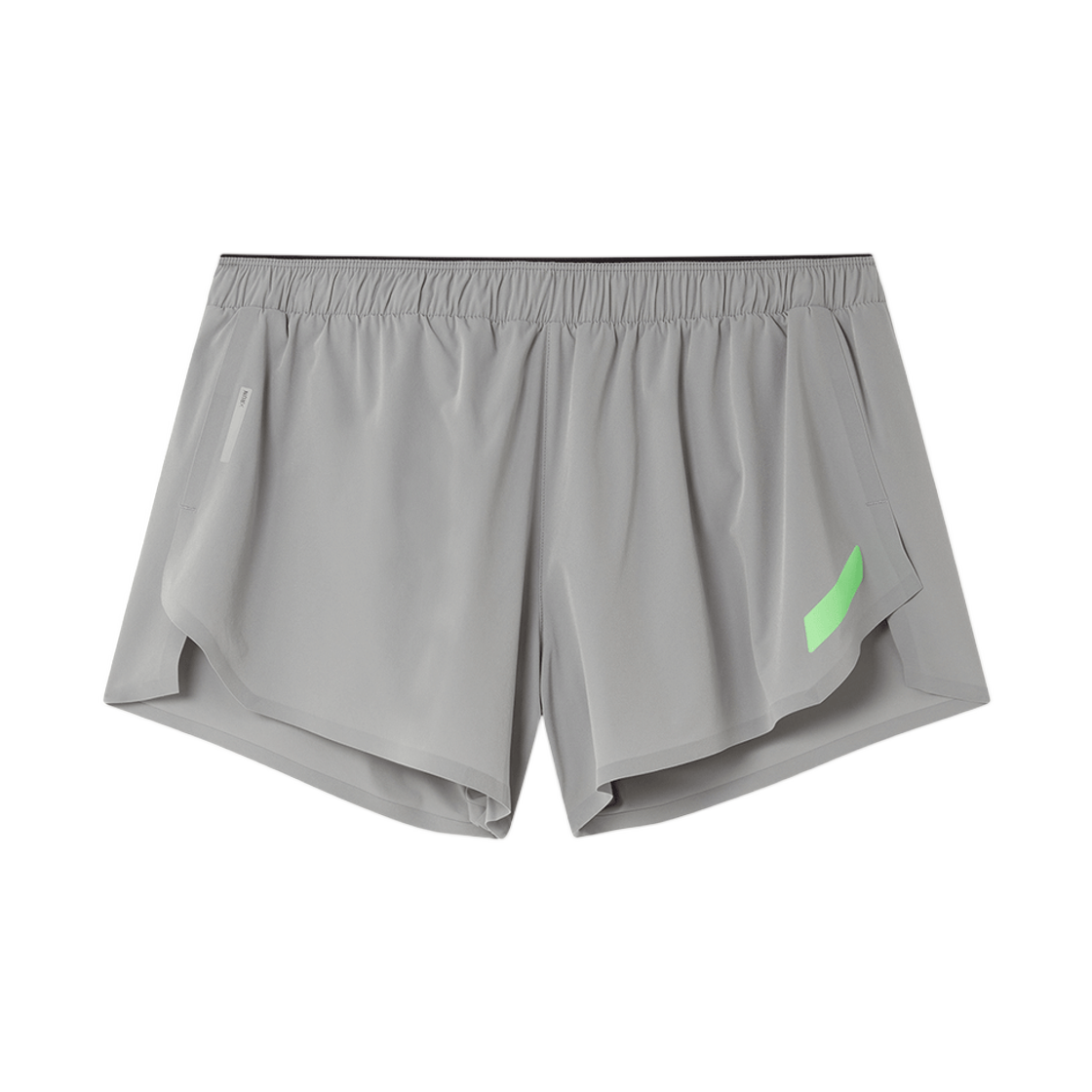(W) 소어 러닝 스플릿 쇼츠 실버((W) Soar Running Split Shorts Silver) - 1