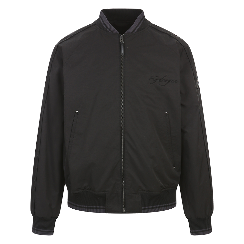 하이드로겐 남성 스카잔 점퍼 블랙(HYDROGEN Men's Souvenir Jacket Black)