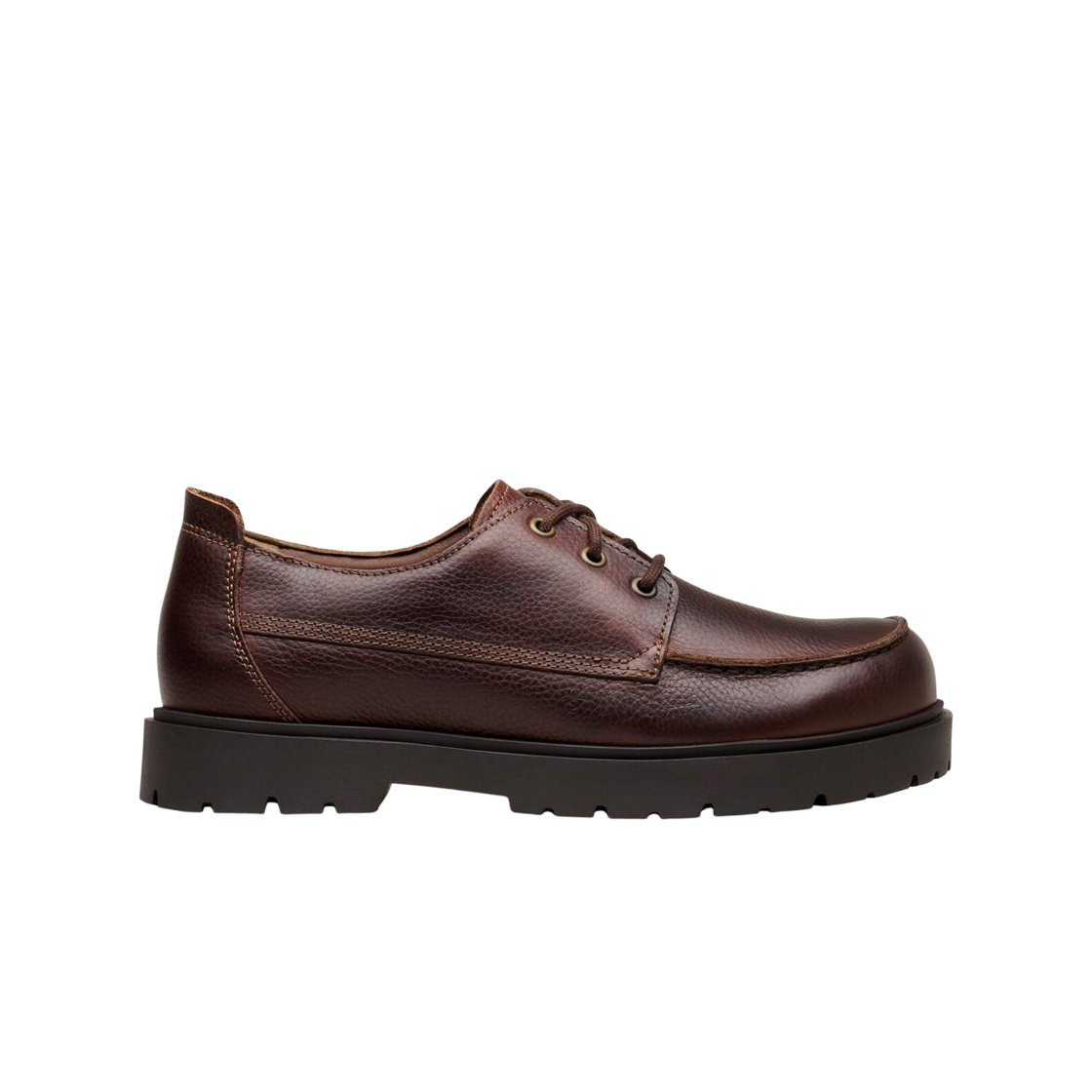 1031895 Birkenstock Highwood Moc Lace Low Chocolate - Narrow