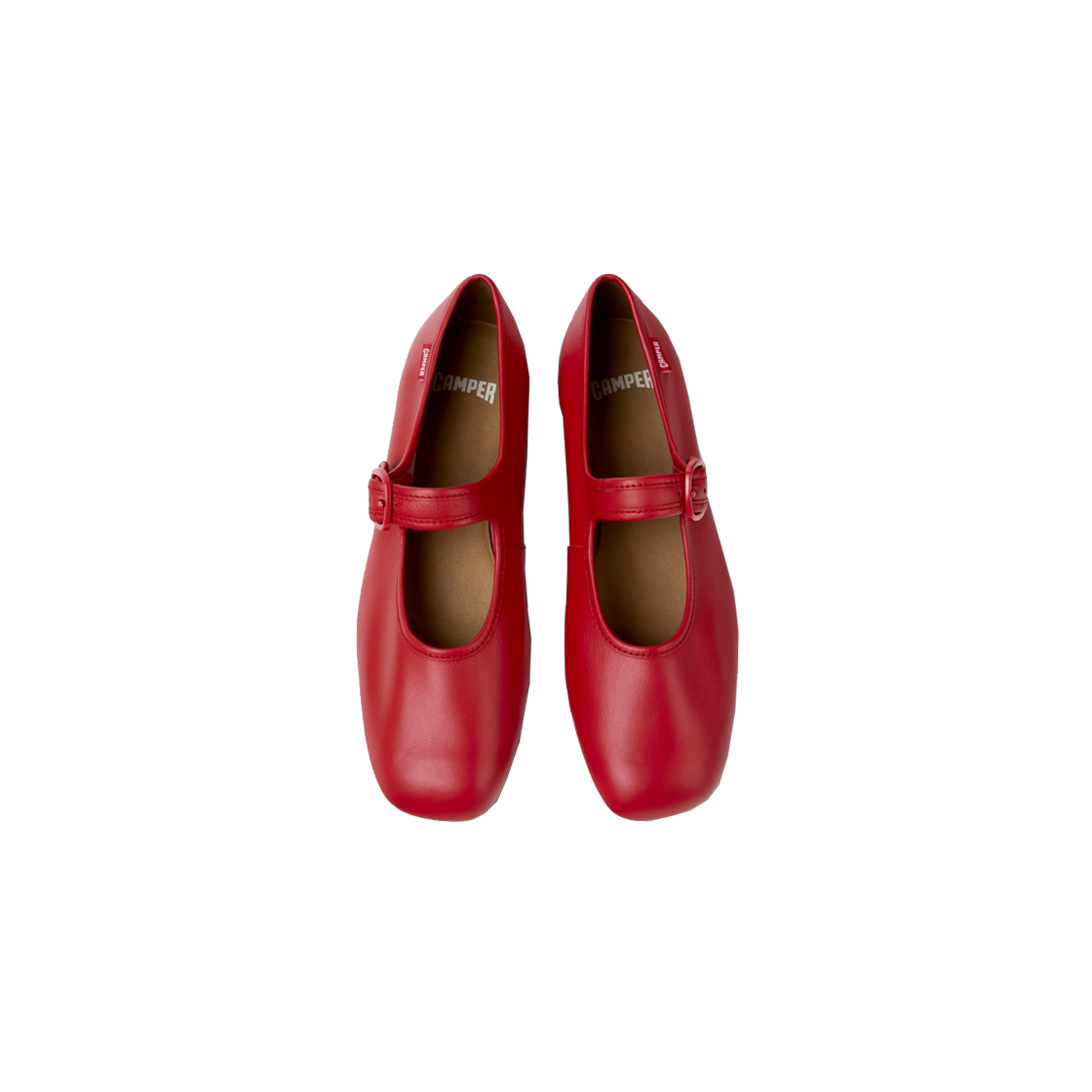 캠퍼 여성 카시미라 플랫슈즈 레드(Camper Women Casi Myra Flat Red) - 3