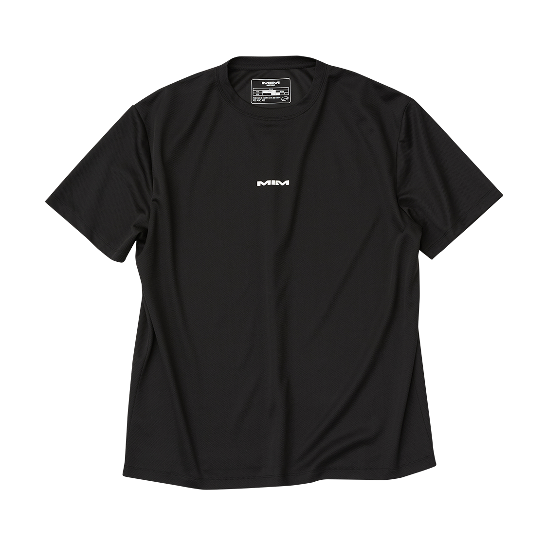 엠아이엠 볼드 폰트 티셔츠 블랙(MIM Bold Font T-shirt Black)