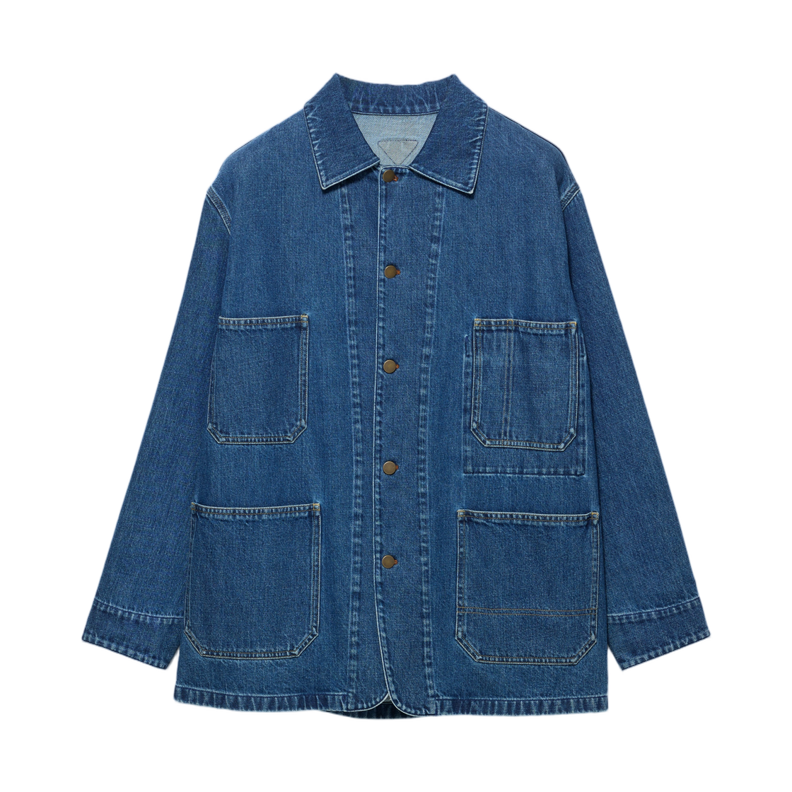 GEB305-189U-F0008 Prada Light Denim Blouson Jacket Navy