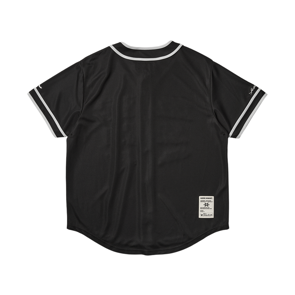 [더블적립]예스아이씨 예스 컬리지 베이스볼 져지 블랙([더블적립]YESEYESEE Y.E.S College Baseball Jersey Black) - 2