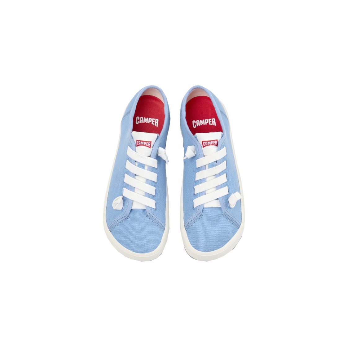 캠퍼 여성 페우 람블라 II 스니커즈 블루(Camper Women Peu Rambla Ii Sneakers Blue) - 3
