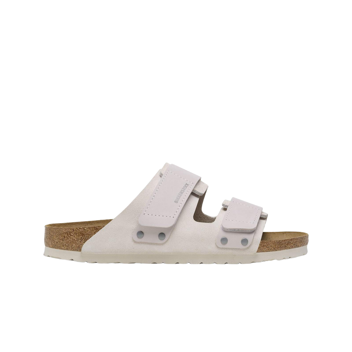 1024822 Birkenstock Uji Nubuck Leather Suede Antique White - Narrow