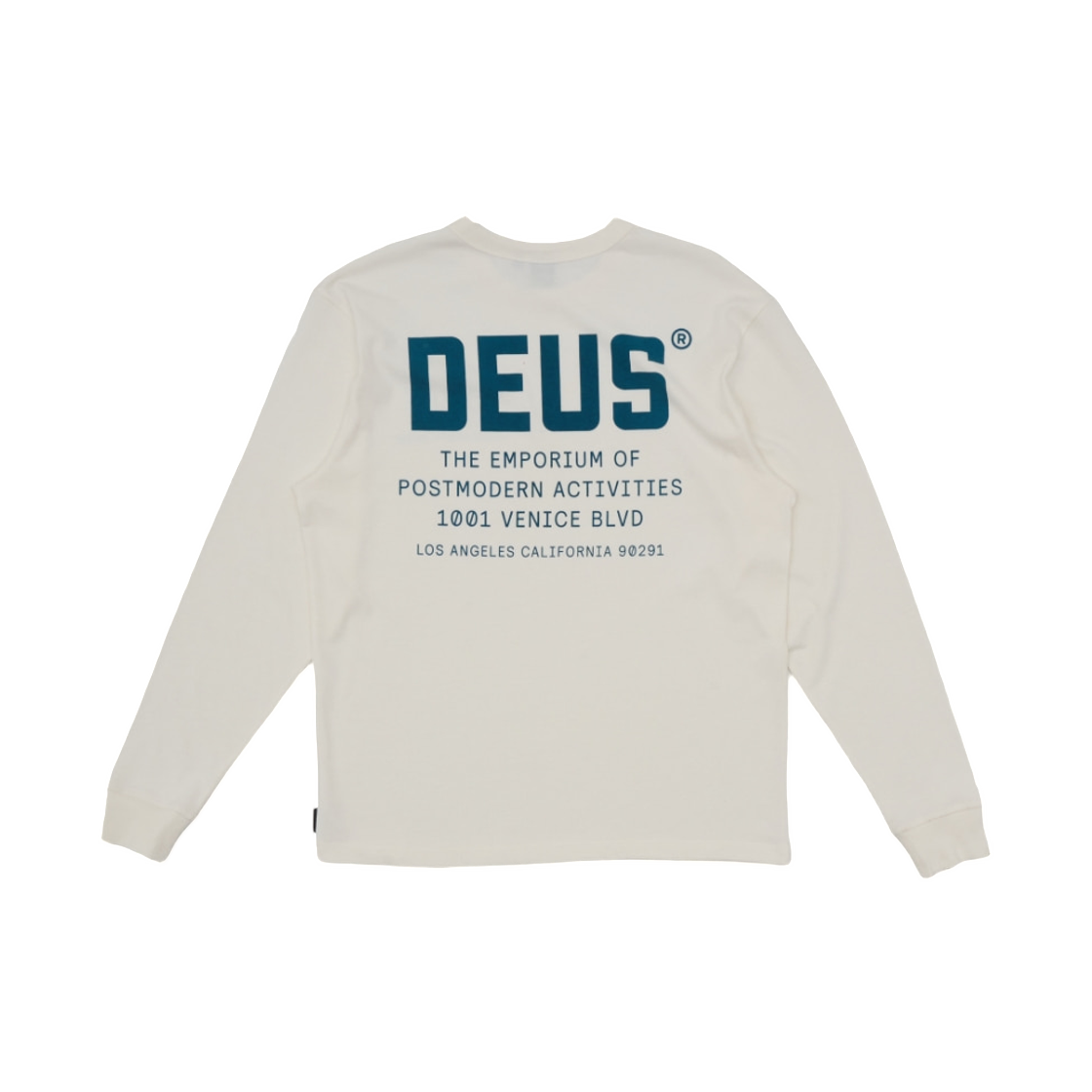 DMP251984/D251ULT809-010 Deus Ex Machina Jones L/S T-Shirt White