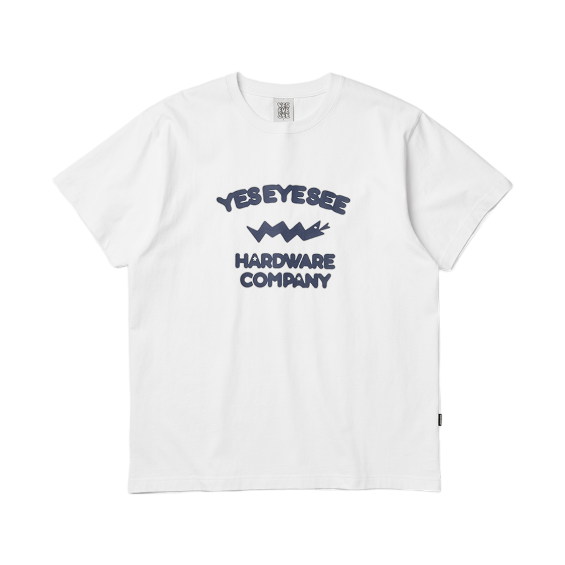 [더블적립]예스아이씨 에스엔 하드웨어 워시드 티 화이트